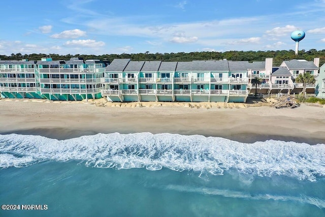 view of property with a water view