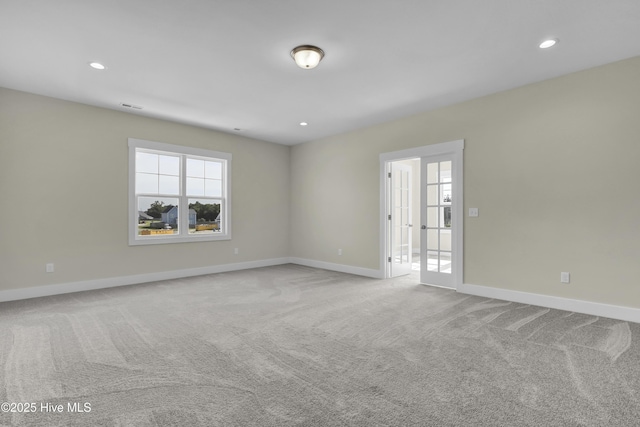 116 Talbert Dr, Rocky Point, NC 28457 - spare room featuring carpet floors and recessed lighting