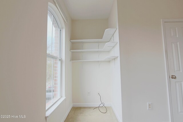 empty room with carpet floors