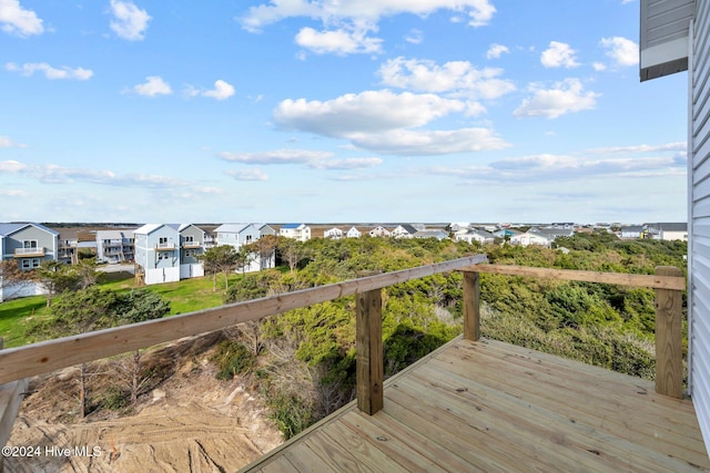 view of deck