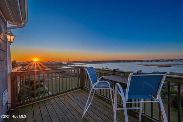 view of deck