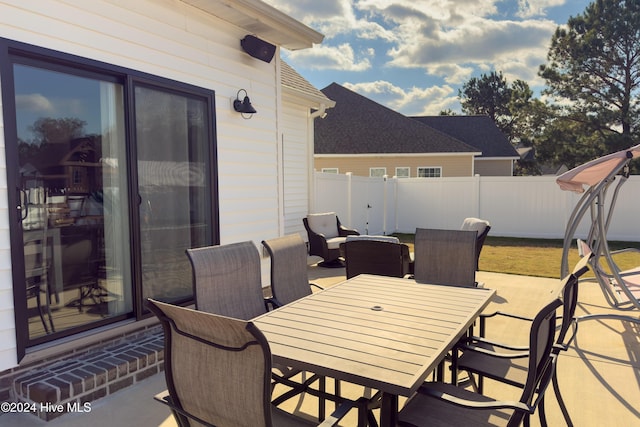 view of patio