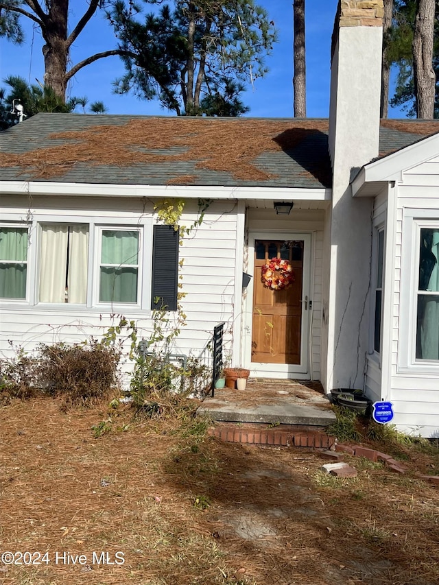 view of entrance to property