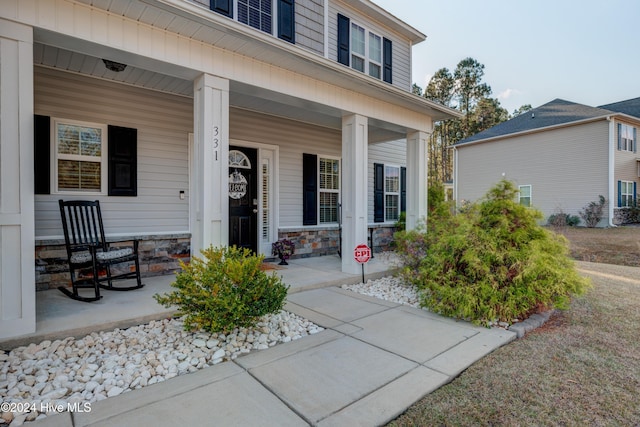 view of property entrance