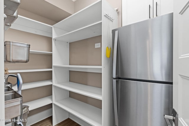 view of pantry