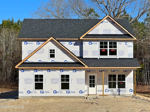 view of property under construction