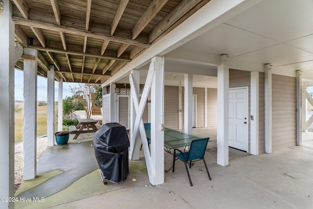 view of patio / terrace with grilling area