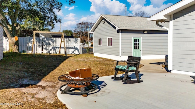 view of patio