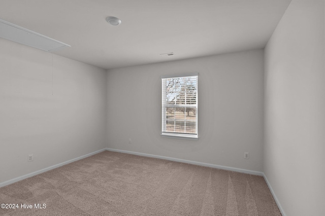 empty room with carpet floors