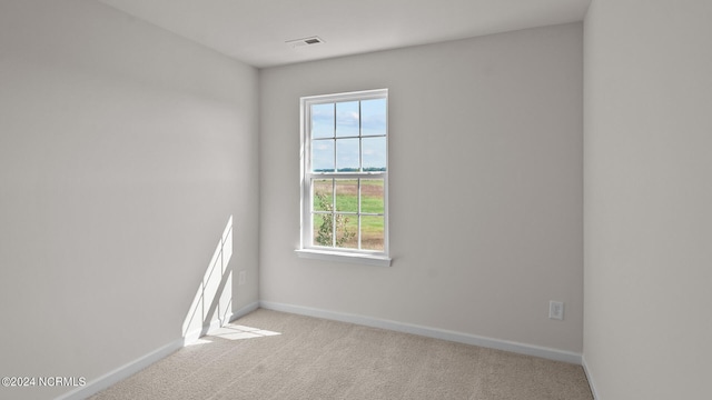 carpeted empty room with plenty of natural light