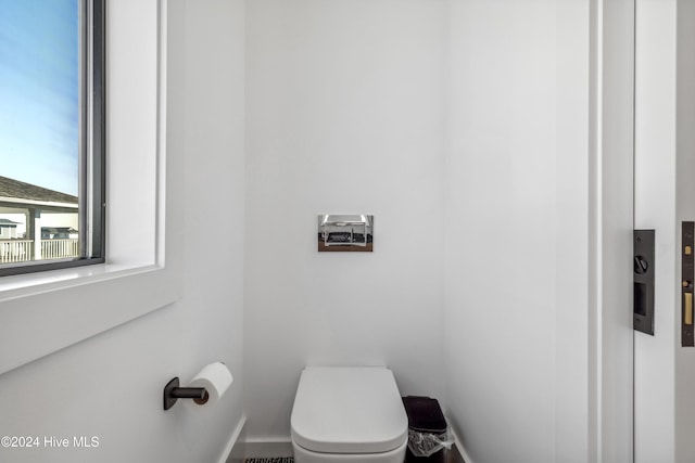 bathroom with toilet