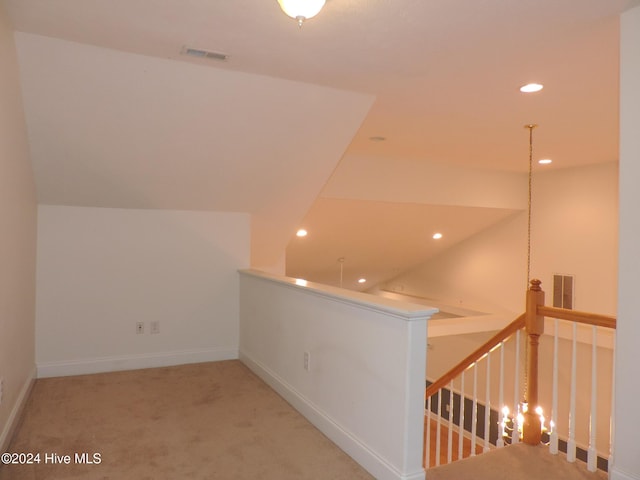 bonus room featuring carpet flooring