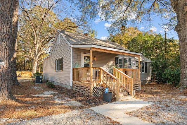 view of front of house