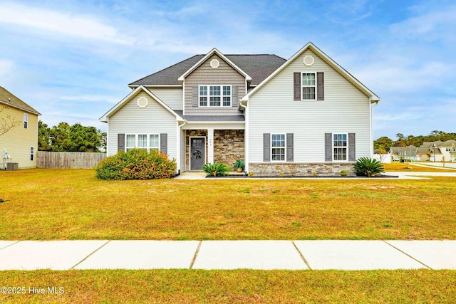 front of property featuring a front yard