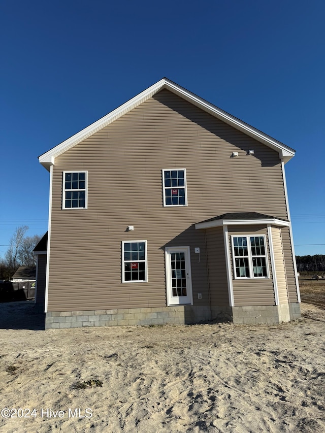 view of back of house