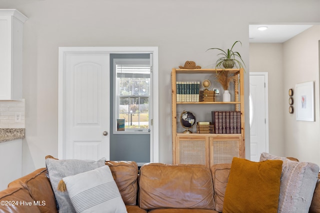 view of living room