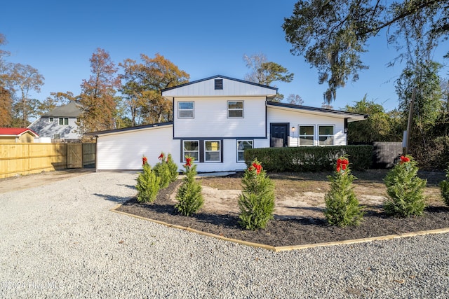 view of rear view of house