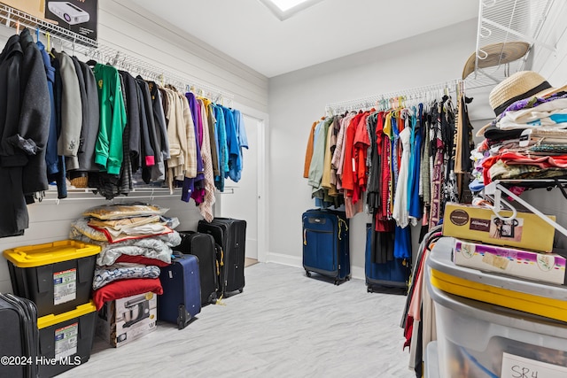 view of spacious closet