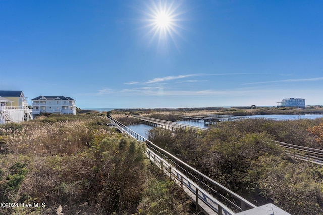 property view of water