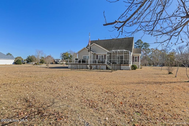 view of rear view of house