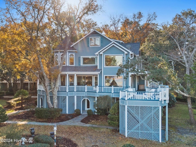 view of front of house