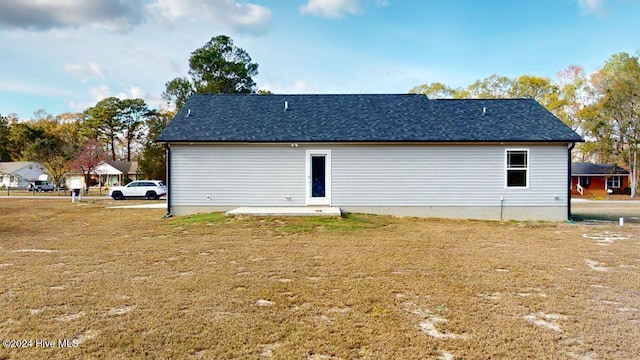 view of rear view of house