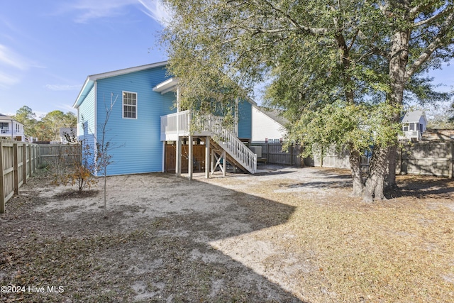 view of rear view of house