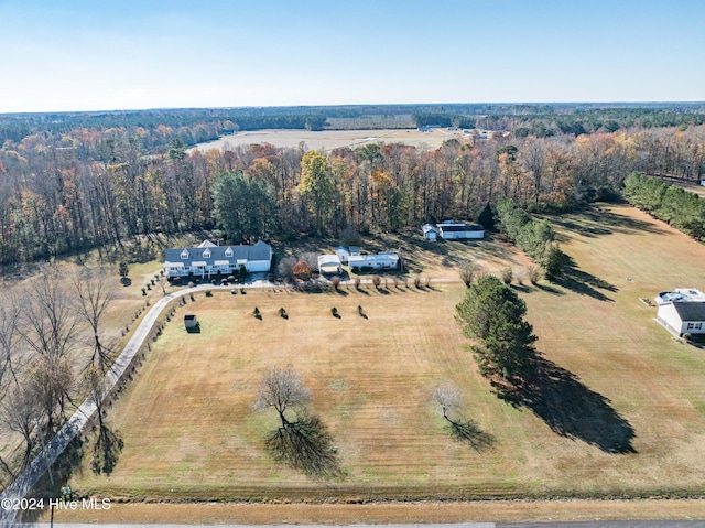 1148 Mill Field Rd, Bath, NC 27808 - aerial view of property's location with a heavily wooded area and rural landscape