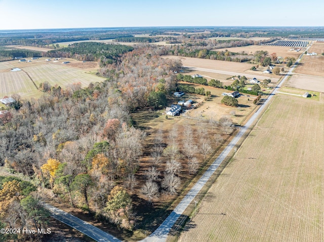 1148 Mill Field Rd, Bath, NC 27808 - aerial view of property and surrounding area featuring rural landscape and rows of crops