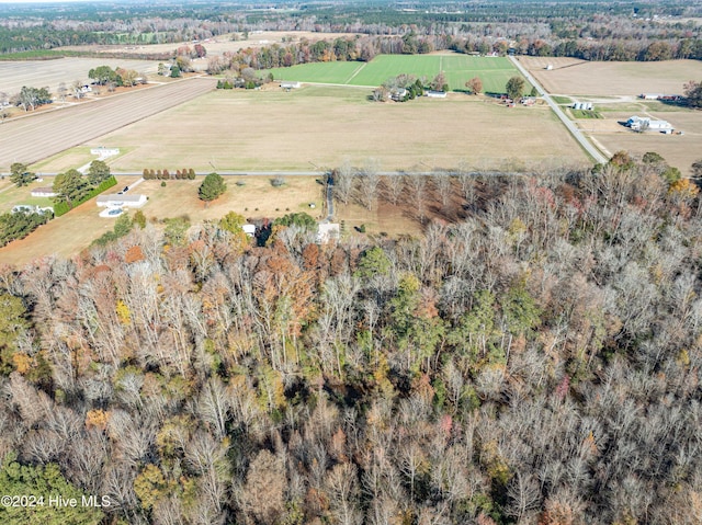 1148 Mill Field Rd, Bath, NC 27808 - aerial view of property and surrounding area with rural landscape