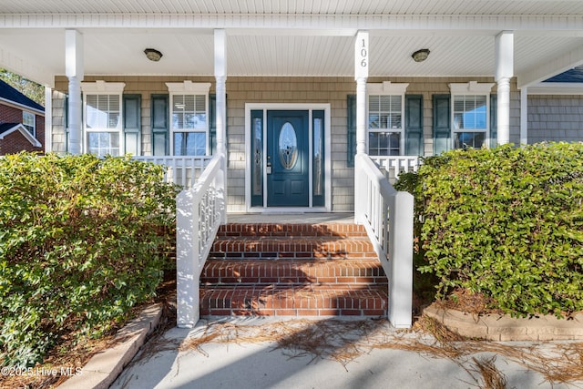 view of entrance to property