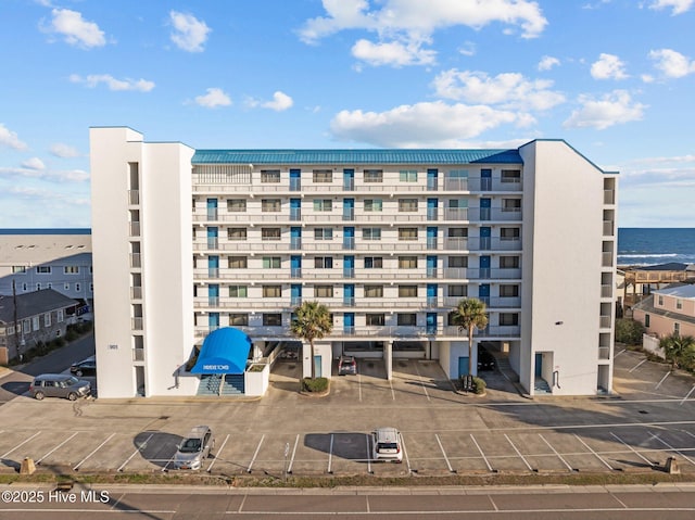 view of property featuring a water view