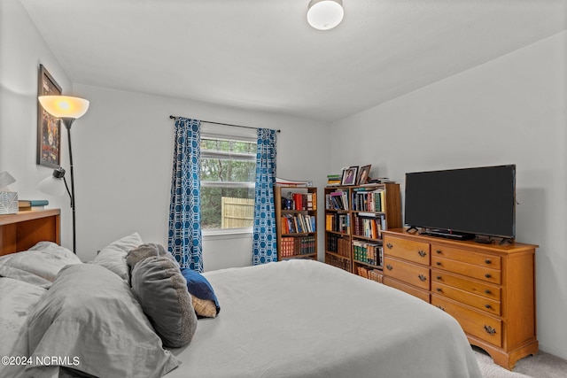 bedroom with carpet flooring