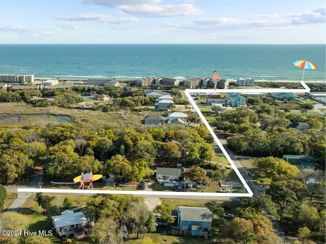 151 Hoop Pole Creek Dr Unit E & W, Atlantic Beach, NC 28512 - bird's eye view of a nearby body of water