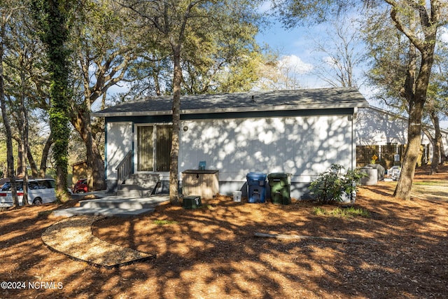 view of rear view of house