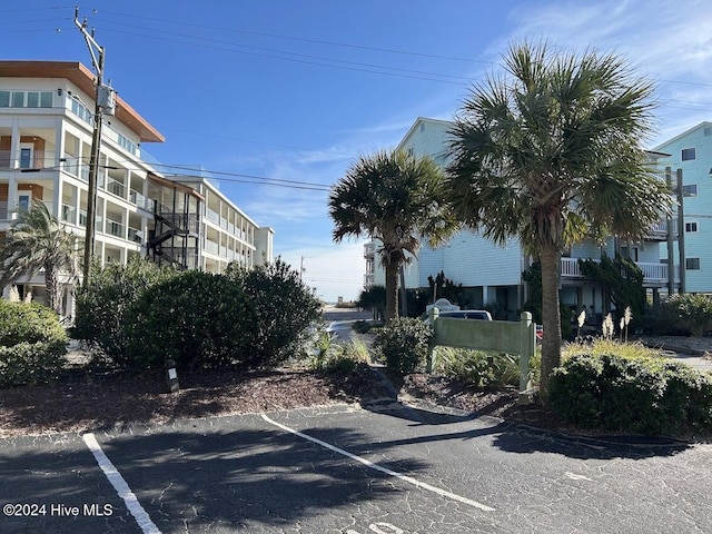 view of car parking