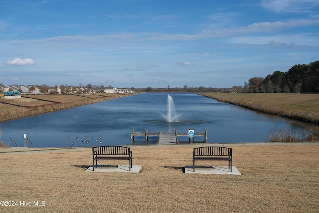 property view of water