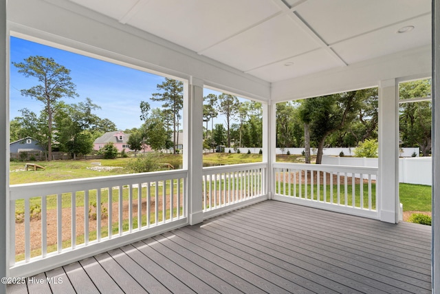 457 Raven Glen Dr, Southport, NC 28461 - view of wooden deck