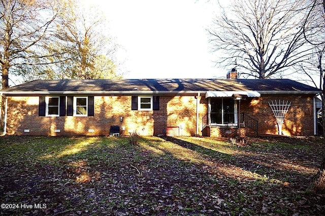 view of ranch-style house