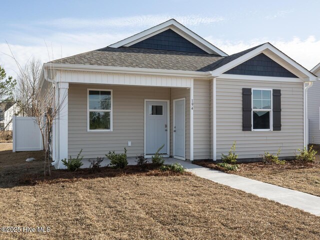 194 N Atlantic Ave Lot 128, Wilmington, NC 28411 - view of front of property featuring a shingled roof