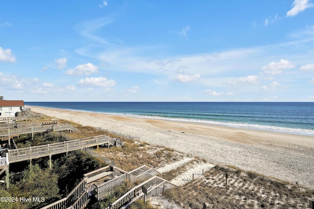 water view with a beach view