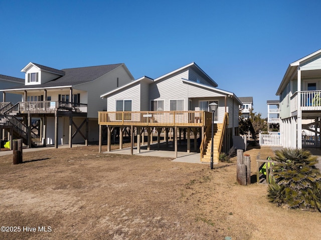 view of rear view of house