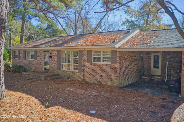 view of ranch-style house