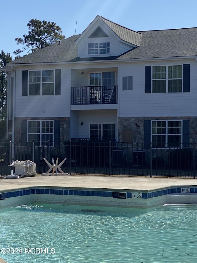 view of pool