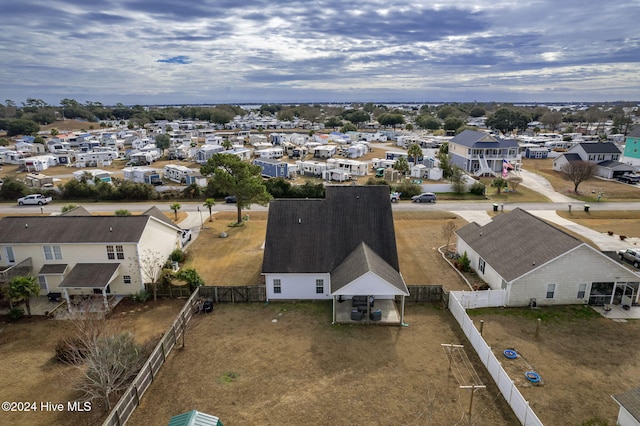 aerial view