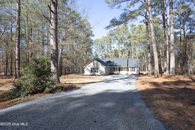 view of front of house