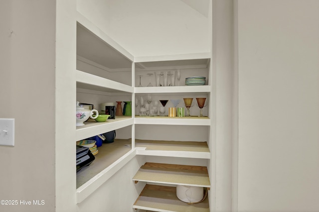 view of pantry