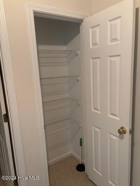 view of pantry
