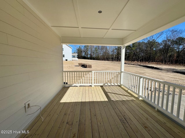 view of deck