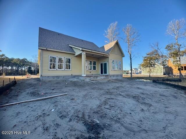 view of rear view of house